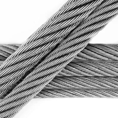 İyi fiyat 6*24 7FC 20mm Galvanizli Çelik Tel İpi Trawl Balıkçılığı Sıcak DIP Yüzeyi Alaşımsız çevrimiçi