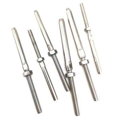 Kalite Polişlenmiş Swage Stud Terminal Thread Rigging Paslanmaz Çelik 304/316 Fabrika