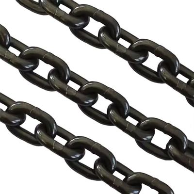 İyi fiyat Black G80 Bağlayıcı Zinciri Kavramlı Kırmızı G80 Bağlayıcı Zinciri 20Mn2 çevrimiçi