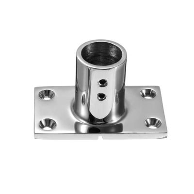İyi fiyat Denizcilik 22 mm 25 mm Paslanmaz Çelik 90 Derece Küpeşte Bağlantı Parçası, Tekne Aksesuarları çevrimiçi