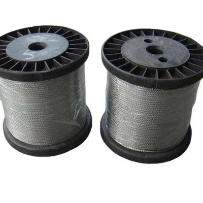 İyi fiyat 300m Bobin 5mm Galvanizli Çelik Halat Demetleme İçin 6*12 7FC İşleme Hizmeti Bükme çevrimiçi