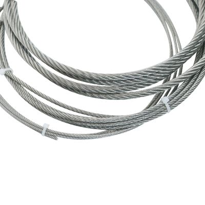 İyi fiyat Soğuk Başlıklı Çelik Standart için 8mm Galvanize Tel İpi Sıcak DIP 6X7 FC 6X7 IWS'den çevrimiçi