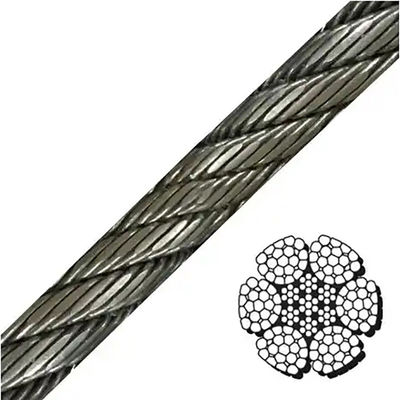 İyi fiyat 35*k7 32mm Galvanizli Sıkıştırılmış Dökme İpi Endüstriyel için Özel Soğuk Başlıklı Çelik çevrimiçi