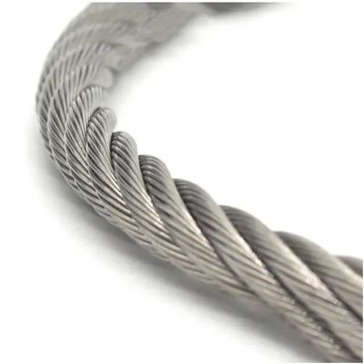 İyi fiyat Galvanizli Sıkıştırılmış Çelik Halat 6*26 IWRC Çift Preslenmiş Halat (Güç İletimi İçin) çevrimiçi