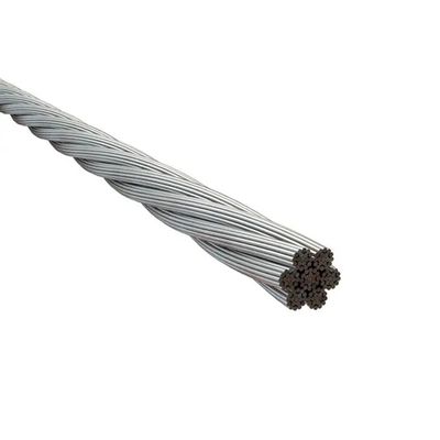 İyi fiyat 304 316 316L 7x7 1x12 35x7 20mm Paslanmaz Çelik Halat Kablo Denizcilik Uygulamaları İçin çevrimiçi