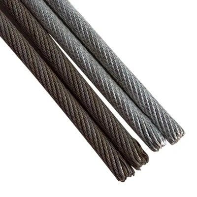 İyi fiyat 6x26 6x36 IWRC Galvanized Steel Wire Rope for Bending Service and High Tensile Strength çevrimiçi