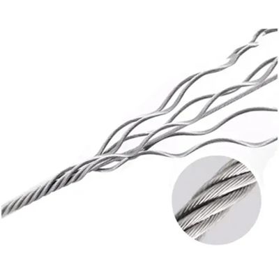 İyi fiyat 1x12 7x19 7x7 1x19 1.5mm 19mm 28mm 32mm 304 316 Uçak için paslanmaz çelik tel ipi çevrimiçi