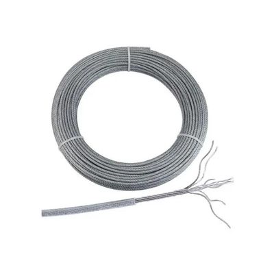 İyi fiyat 5 mm 48 mm Galvanizli Çelik Kablo 6x36 WS IWRC Çelik Çekirdek Yer Tel Kırtık Tel İpi çevrimiçi
