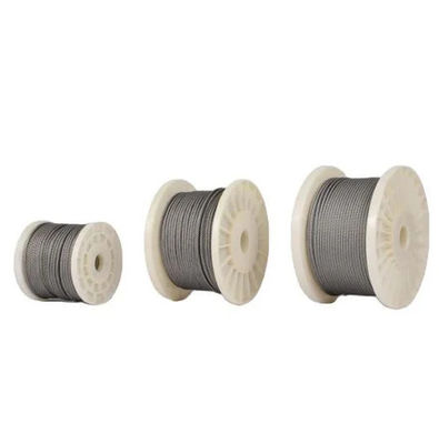 İyi fiyat Asansör ve Kaldırma için Paslanmaz Çelik Halat Kablo 6X7 FC Tolerans Diğer 6X12 7FC çevrimiçi