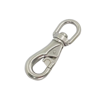 İyi fiyat Paslanmaz Çelik Bull Eye Swivel Single Snap Hook Denizcilik Sınıfı çevrimiçi