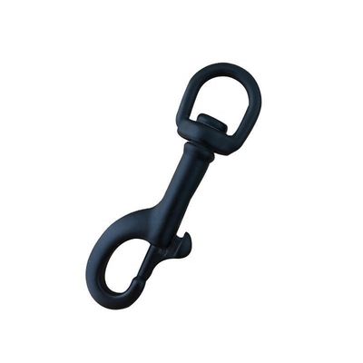 İyi fiyat Metrik Ölçüm Sistemi Paslanmaz Çelik 316 Hassas döküm Siyah Döner Göz Bolt Snap Hook çevrimiçi