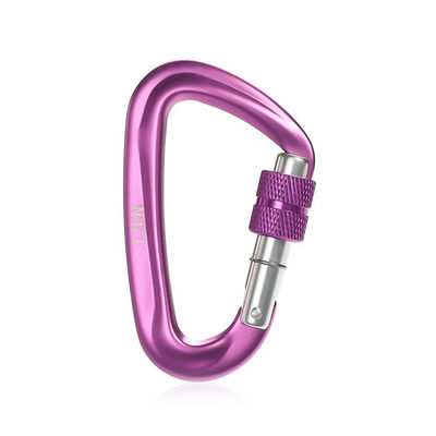 İyi fiyat Küçük Güvenlik Snap Hook Clip Alüminyum Alaşım Anahtar Zinciri Kilitleme Carabiner OEM Onay için çevrimiçi