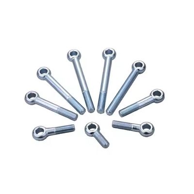 İyi fiyat ZINC Finish Carbon Steel DIN444 Eye Bolt with Custom Size and Stainless Steel Ring çevrimiçi
