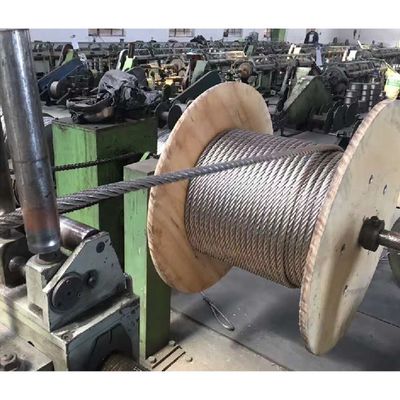 İyi fiyat DIN/RR-W-401 6x12 7FC Stainless Steel Wire Rope Ss304 Ss316 Inox Cable 3mm 6mm 8mm 12mm 18mm Si Content % 1.0 Tolerance ±1% çevrimiçi