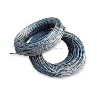 İyi fiyat Stainless Steel Wire Rope AISI304/316 1.5mm 2mm 3mm 6mm 4.5mm 6mm 28mm 32mm 6x37 for Diameter 6-44mm and Processing Service çevrimiçi