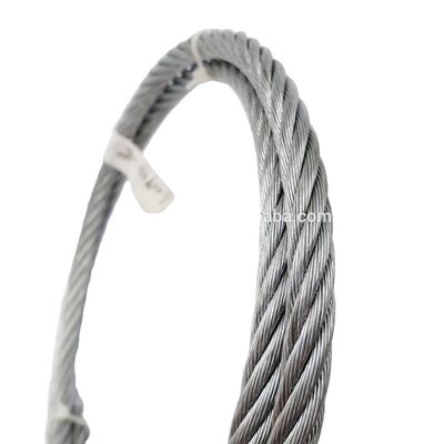 İyi fiyat OEM Karbon Çeliği 6x24 7FC Galvanizsiz ve Galvanizli Çelik Halat DIN3068 İhtiyaçlarınıza Uygun Parlak Çelik Halat çevrimiçi