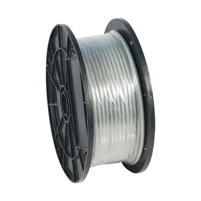 İyi fiyat Yumuşak balıkçılık giysileri için PVC kaplama ile galvanizli 7X7 paslanmaz çelik tel ipi çevrimiçi