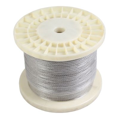 İyi fiyat 6*24 Çelik Halat Halat Telleri 6x24 ss304 ss316 Inox Kablo Paslanmaz Çelik Halat Ağır Hizmet Uygulamaları için çevrimiçi