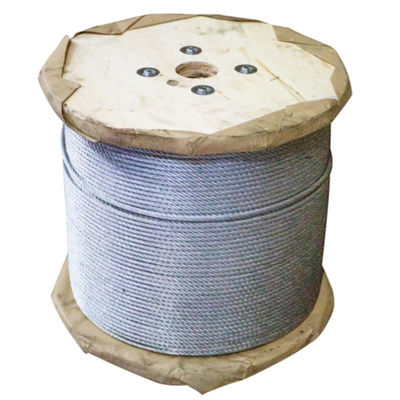 İyi fiyat 7*7 7*19 Asansör Çelik Halat Tel Halatlar, Alaşımsız Malzeme ve Yüksek Mukavemetli çevrimiçi