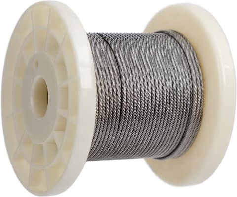 İyi fiyat Paslanmaz Çelik AISI304/316 PVC Kaplı PU Çelik Halat Faydası çevrimiçi