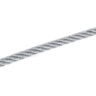İyi fiyat OEM AISI 304 Paslanmaz Çelik 3/64 7x7 Galvanizli Uçak Kablosu 500 Ayak Makara Ağır Hizmet Uygulamaları İçin çevrimiçi