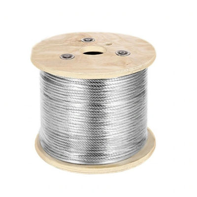 İyi fiyat AiSi Standard 6*19 Galvanizli Kaldırma Çelik Halat Çok Yönlü Uygulamalar için Çelik Halat çevrimiçi