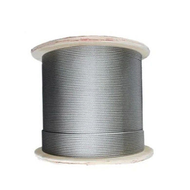 İyi fiyat Sıvı çelik 304 316 6X19 PP 15 mm çelik tel kablo organik çekirdekle GOST 2688-80 çevrimiçi