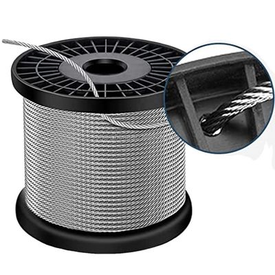 İyi fiyat AISI304 304L 316 316L Çelik Halat Halatlar Inox Halat SS Halat 7x7 6x7 FC Paslanmaz Çelik Halat Denizcilik Uygulamaları için çevrimiçi