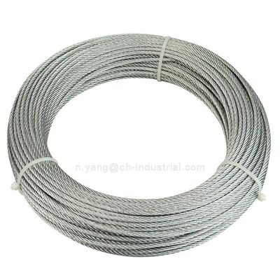 İyi fiyat 6*19 Galvanizli Çelik Halat Halatlar 3/64