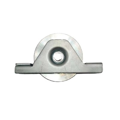 İyi fiyat Sıcak ve Popüler Karbon Çelik Kaydırıcı Çift Rol Çarkı Pulley Groove U/V/Y Tip Kaydırıcı Kapı Çarkları Rigging için çevrimiçi