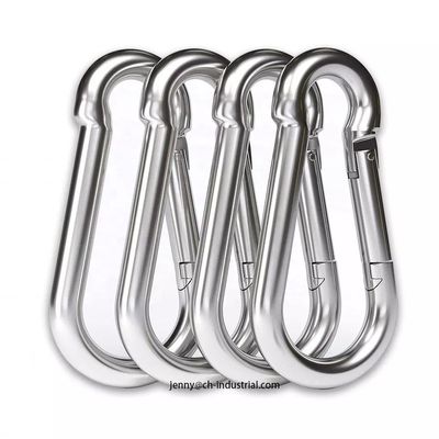 İyi fiyat 400lbs Load Capacity Keychain Carabiner Clip Stainless Steel AISI304/316 Finish ZINC çevrimiçi