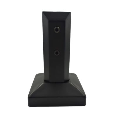 İyi fiyat Mat Siyah Kaplamalı Cam Musluk Klipsi Hassas Döküm Cam Kelepçesi çevrimiçi