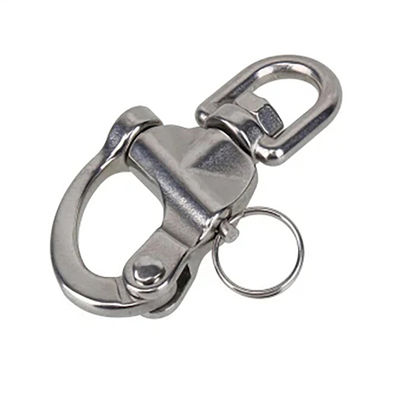 İyi fiyat SUS304/316 Rigging Hardware Stainless Steel Quick Release Snap Shackle çevrimiçi