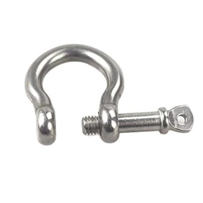İyi fiyat High Polished Bow Type Shackle Stainless Steel AISI304/316 for Dependable Performance çevrimiçi