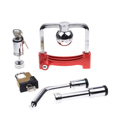 İyi fiyat Steel Zinc Alloy and Copper Trailer Locks for Universal Couplers Same Key Hitch Kit çevrimiçi