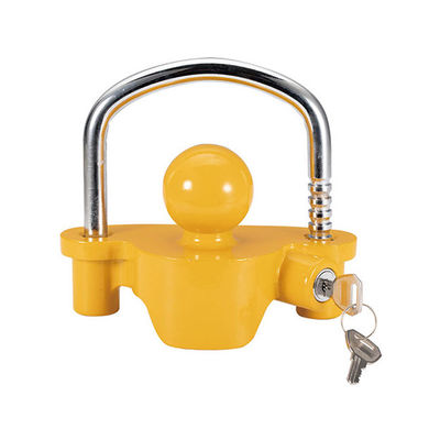 İyi fiyat Trailer Hitch Coupling Ball Lock with Steel Zinc Alloy Copper Finish Material çevrimiçi