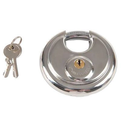 İyi fiyat Stainless Steel 50mm Disc Padlock Hitch Lock for Trailers Spare Parts çevrimiçi