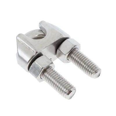 İyi fiyat Ayarlanabilir Paslanmaz Çelik Halat Kelepçesi Metal Donanımlar İçin Elektro Galvanizli çevrimiçi