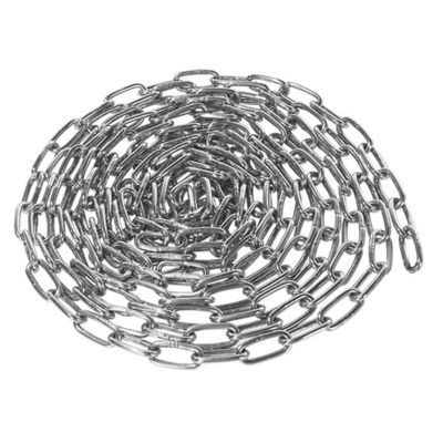 Kimyasal Dirençli Paslanmaz Çelik Bağlantı Zinciri, cilalanmış ve kaynaklı yapıyla DIN766 Standartı