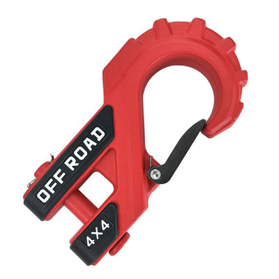 İyi fiyat Carbon Steel Towing Winch Hook Heavy Duty Drop Forged Trailer Hook for Offroad Rescue çevrimiçi