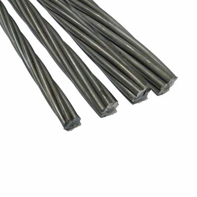 İyi fiyat 1*7 EHS 5/16'' Galvanizli Çelik Halat 7/2.64 mm Haberci Tel Kaynak için Ankraj Teli çevrimiçi