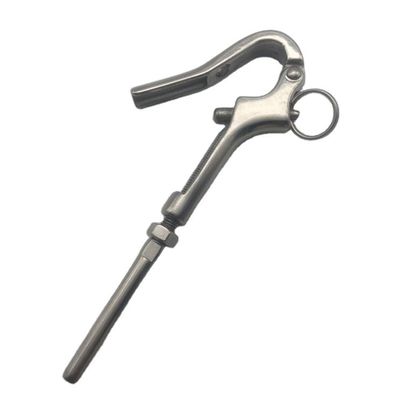 İyi fiyat Stainless Steel AISI316 Quick Release Pelican Hook With Swage End And State Of The Art çevrimiçi