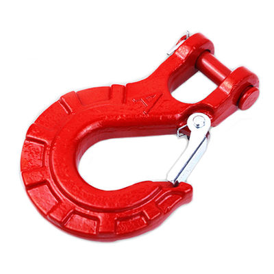 İyi fiyat G80 Forged Super Alloy Steel Tow Hook Clevis Sling Shackle with Cast Latch çevrimiçi