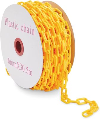 İyi fiyat Weatherproof Yellow Plastic Safety Chain çevrimiçi