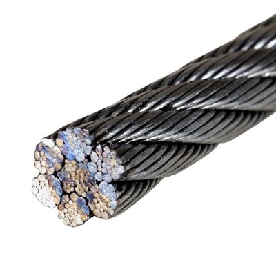 İyi fiyat Alloy olmayan Galvanizli Kompakt Swaged Çelik Tel İpi 8xK36WS PWRC sürünen vinçler için çevrimiçi