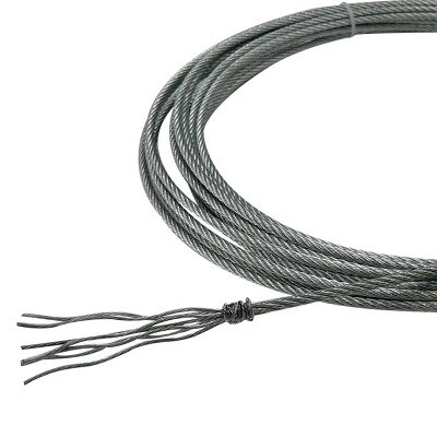İyi fiyat Galvanizli Paslanmaz Çelik Tel İpi 7x7 Endüstriyel kullanım için 1.2mm-16mm çaplı inşaat çevrimiçi