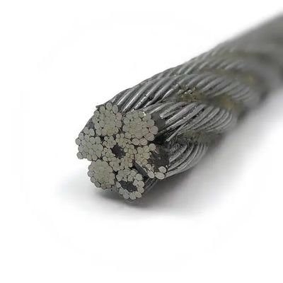 6X25 6X29 6X36 Luffing Halatı Bağlama Vinci Çelik Halat Çapa Paslanmaz Çelik Halat