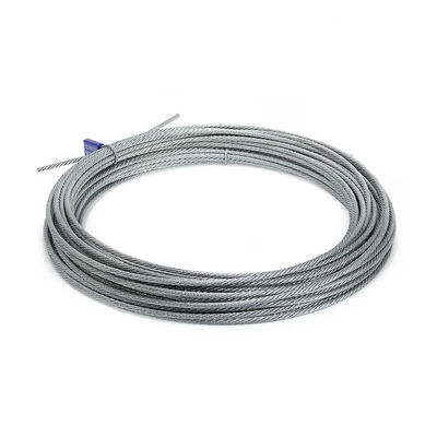 İyi fiyat AiSi Standart 6x7 FC Galvanizli Çelik Halat Her Uygulama İçin Güçlü ve Sağlam çevrimiçi