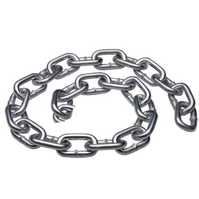 İyi fiyat High Strength Steel Link Chain 48kN Test Load Stainless Steel Welded Link Chain çevrimiçi