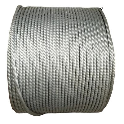 İyi fiyat 8mm 12mm 20mm 32mm Paslanmaz Çelik Yüksek Karbon Galvanize Tel İpi 6x37 FC IWRC çevrimiçi